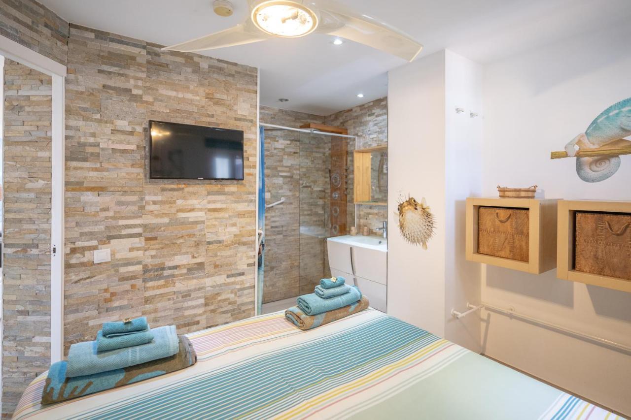 Go2Tenerife Apart'Cala Pool & Beach At 5 Mins Los Cristianos  Ngoại thất bức ảnh